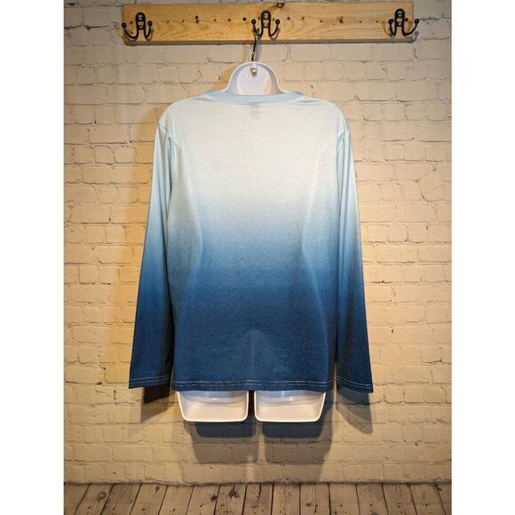 SHEIN long sleeved twisted front Tshirt medium - Picture 3 of 4